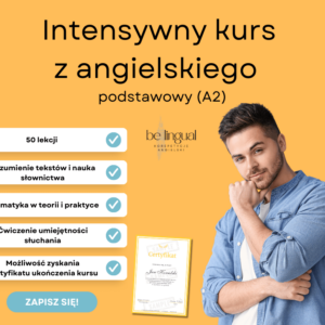 intensywny kurs angielskiego podstawowy a2