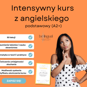 intensywny kurs angielskiego podstawowy a2+ plus